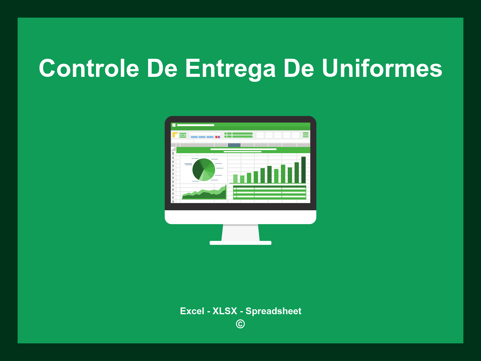 Planilha Controle De Entrega De Uniformes Excel