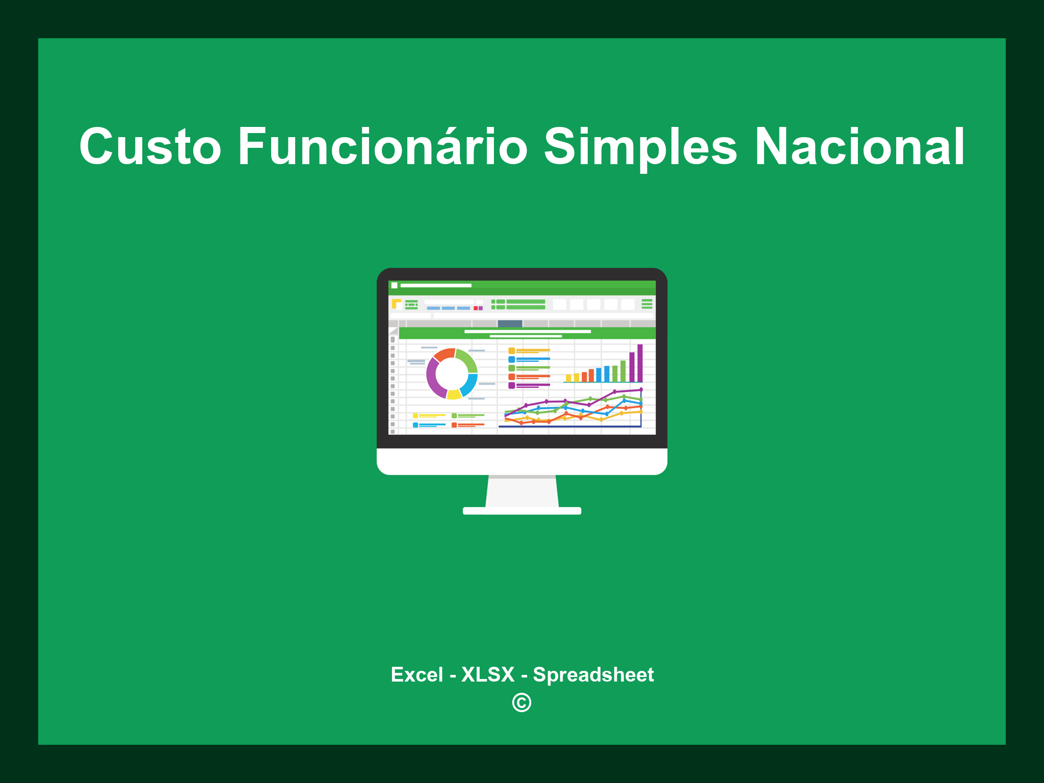 Planilha Custo Funcionário Excel Simples Nacional