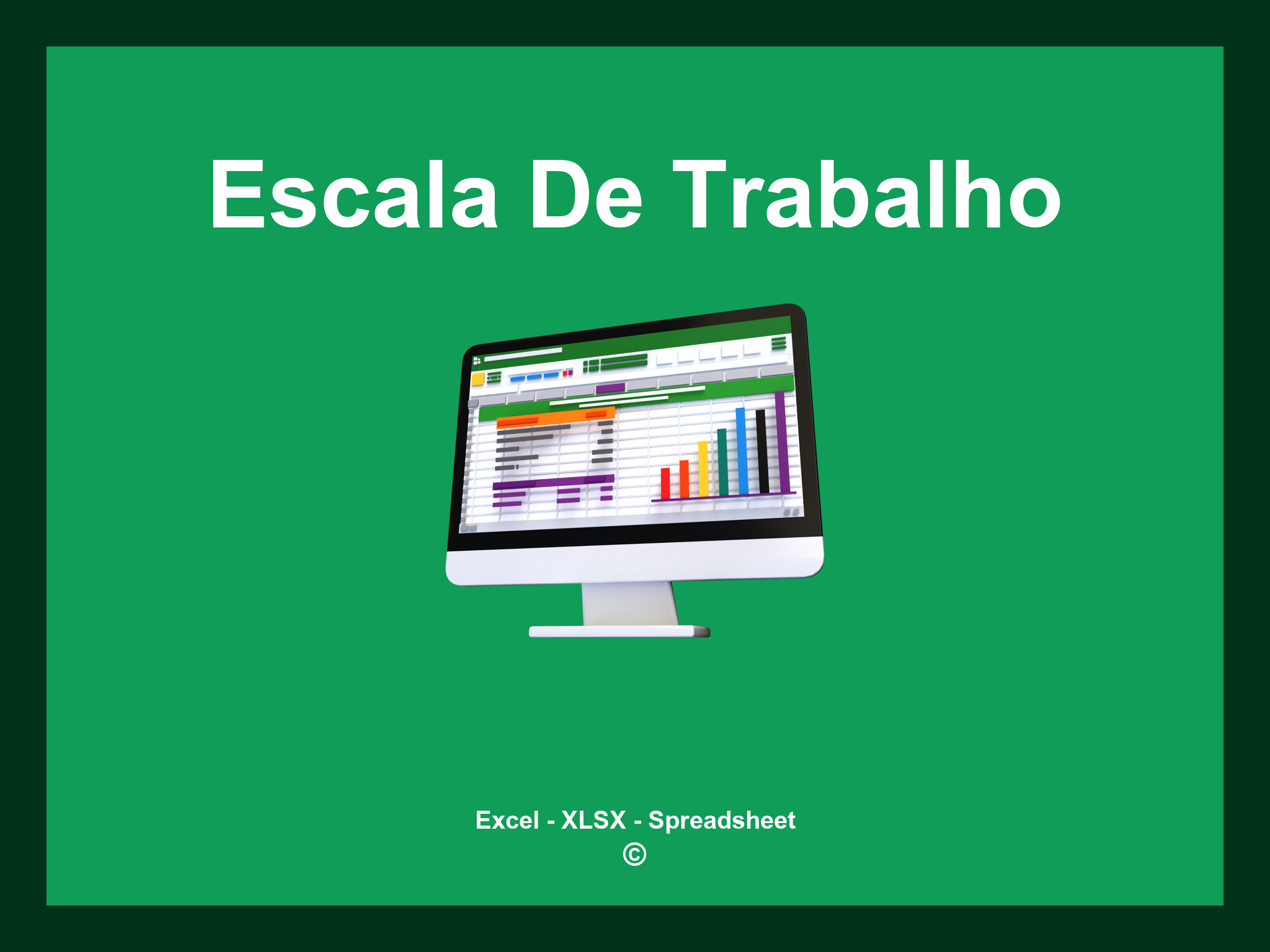 Planilha De Escala De Trabalho Excel