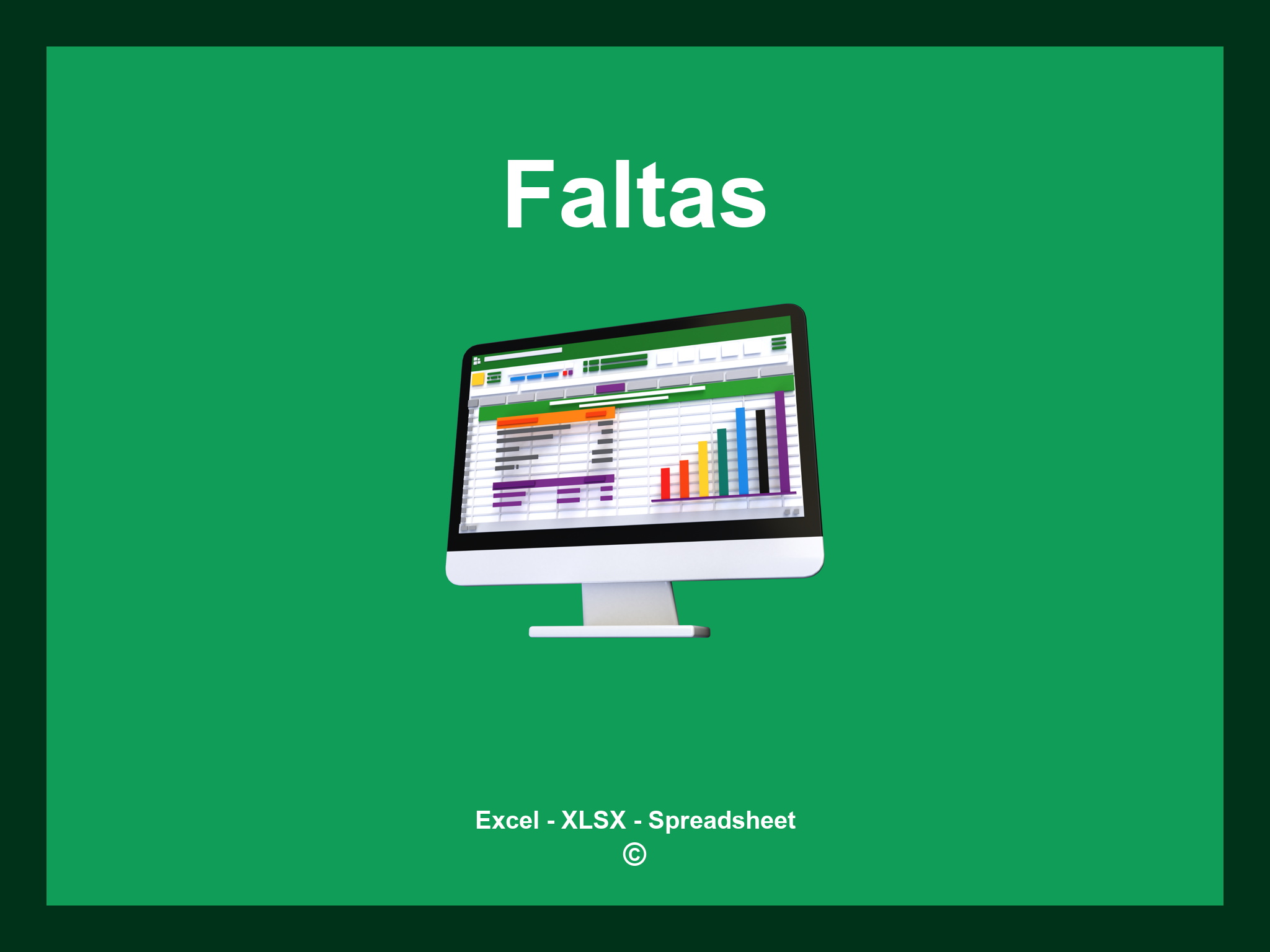 Planilha De Faltas Excel