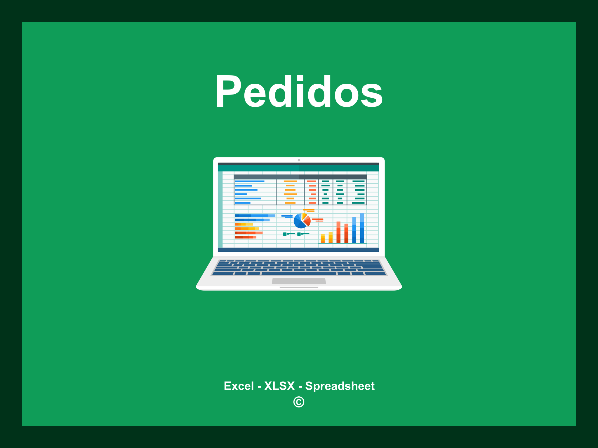 Planilha De Pedidos Excel