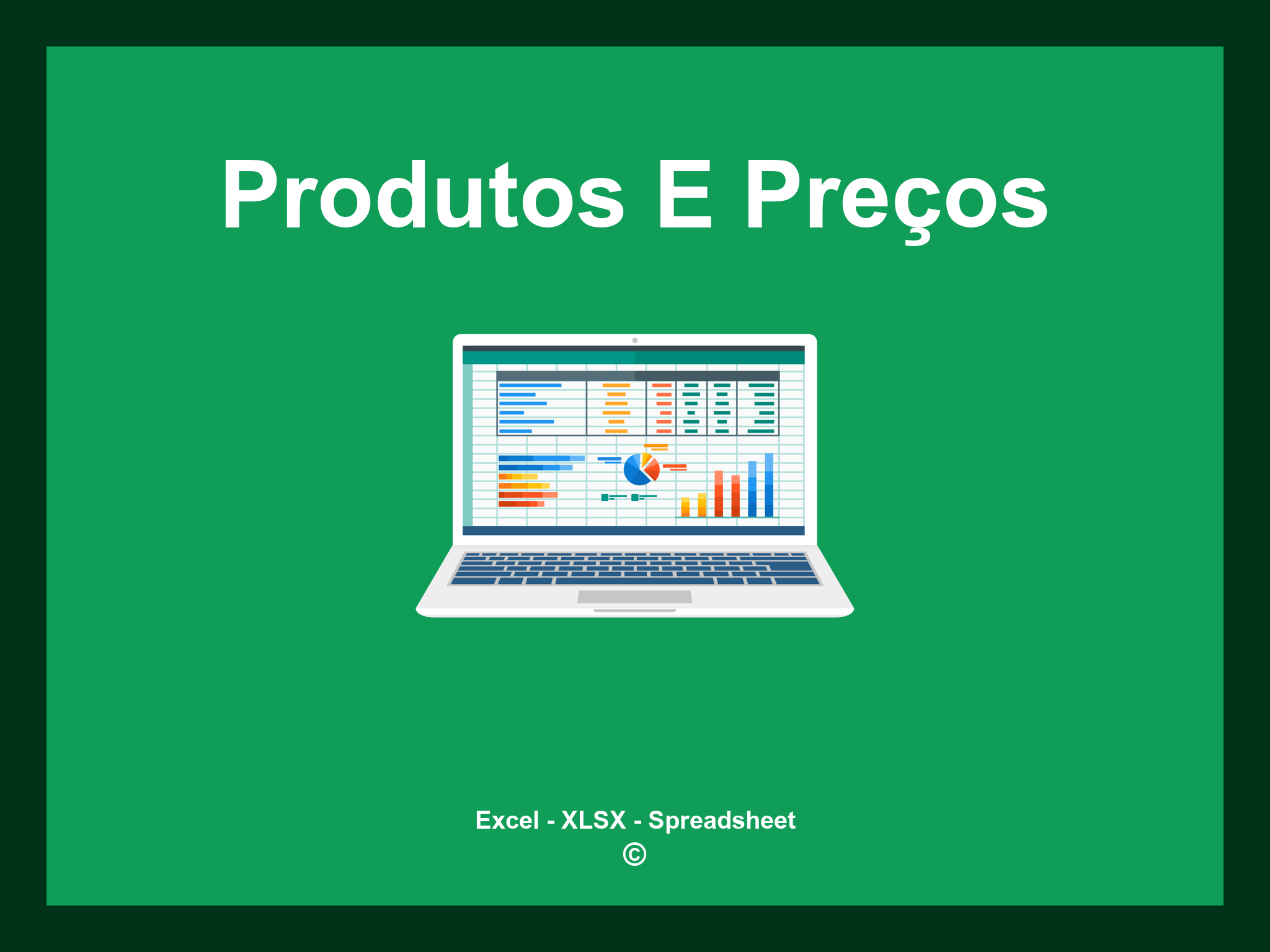 Planilha Excel Produtos E Preços